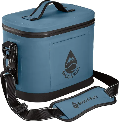 Vista 15 de Skog Å Kust ChillSåk - Bolsas enfriadoras suaves herméticas y a prueba de fugas Flip 24 Can Gris Oscuro