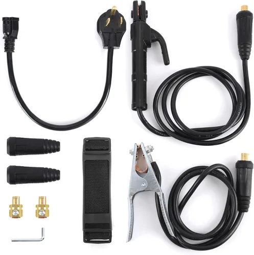 Vista 6 de Soldador de palo 250A 110/220V, máquina de soldadura ARC/Lift TIG con control sinérgico, inversor IGBT, arranque en caliente, fuerza de arco