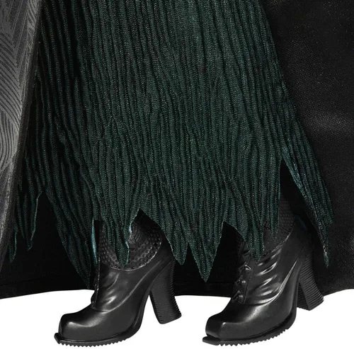 Vista 7 de Mattel Universal Pictures Wicked: Muñeca de moda Elphaba For Good de lujo con atuendo extraíble y 4 accesorios, inspirada en la película