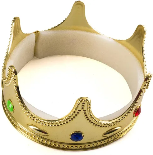 Vista 4 de Tigerdoe Kings Crown - Corona de rey real y corona de princesa - Accesorios de disfraz de reina