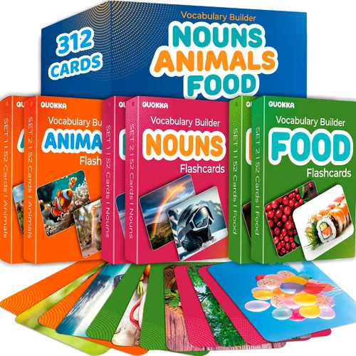 Vista 19 de Tarjetas didácticas de constructor de vocabulario para niños de 4 a 8 años