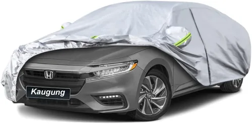 Vista 44 de Kaugung Funda para Coche de Ajuste Personalizado BMW Serie 3 E30 (1982-1994), 7 Capas Resistente al Viento Todo Clima Impermeable Cubierta Exterior
