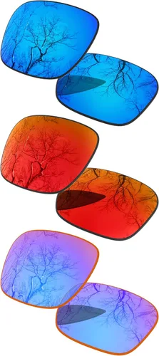 Vista 35 de ToughAsNails Set of 3 Polarized Replacement Lenses for Oakley Fuel Cell OO9096 Pack