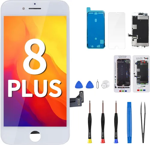 Vista 7 de Para iPhone 8 Plus Pantalla Reemplazo Negro 5.5" LCD Kit