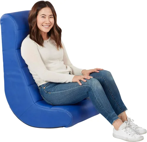 Vista 17 de Factory Direct Partners Balancín de video horizontal suave y ergonómico suave para piso, silla acolchada ideal para leer, jugar o ver la televisión