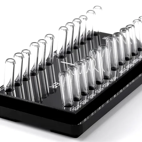 Vista 4 de Organizador de alambre de acrílico dental con soporte de alambre de arco, caja de alambre de ortodoncia con tapa para clínica dental, organizar