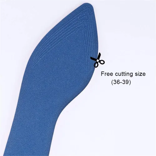 Vista 6 de XINIFOOT 3 pares de plantillas de talón, plantillas de zapatos con empuñaduras de talón, almohadillas de esponja para zapatos de talón, plantillas