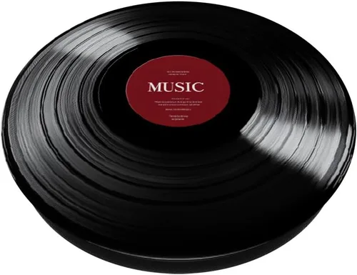 Vista 2 de Red Vinyl Record Player Vinyl Collector Retro Music Lover PopSockets Adhesive PopGrip