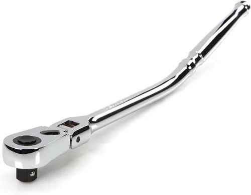 Vista 13 de TEKTON Trinquete largo de liberación rápida con cabezal flexible de 1/2 pulgada de impulso x 14 pulgadas SRH31214