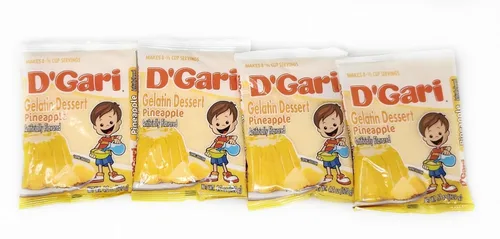 Vista 6 de Paquete de 4 paquetes de postre de gelatina D'Gari de 4.2 onzas, sabor artificial (4.2 onzas, coco)