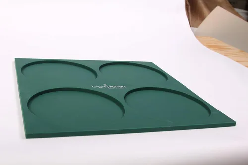Vista 6 de Deshidratador Pizza Crust Circle Mold Shape Silicone Sheet Mat para Excalibur Deshidratar 14 "x 14" Redondo Raw Tortilla Drying Bright Kitchen
