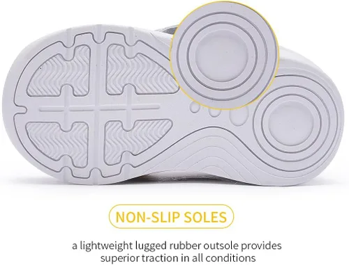 Vista 5 de BMCiTYBM Zapatos de bebé niño niña bebé zapatillas de invierno cálido antideslizante primeros caminantes 6-24 meses