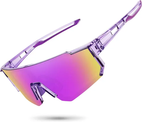 Vista 50 de STORYCOAST Lentes de sol deportivos polarizados para hombres y mujeres, para conducir, pesca, ciclismo, bicicleta de montaña, protección UV400