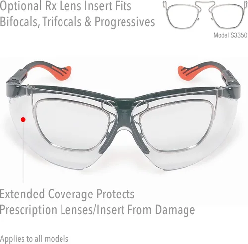 Vista 3 de Uvex by Honeywell Genesis XC - Lentes de seguridad, color negro