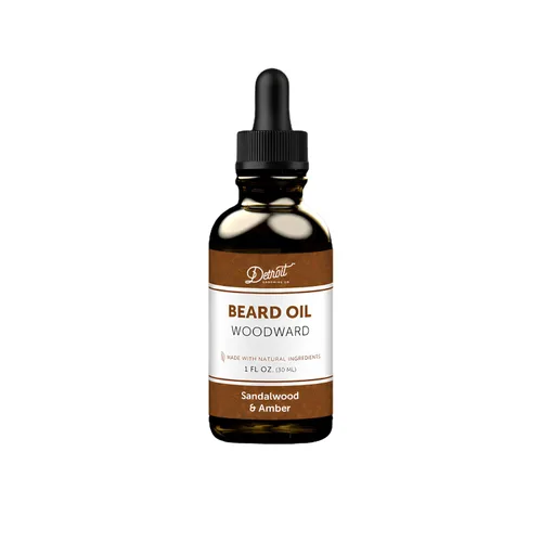 Vista 23 de Detroit Grooming Co. Aceite para barba 313 Fórmula natural, 1 oz