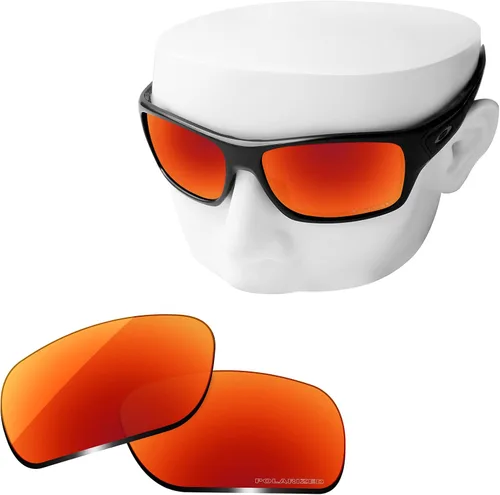 Vista 2 de OOWLIT Replacement Lenses Compatible with Oakley Turbine Sunglass