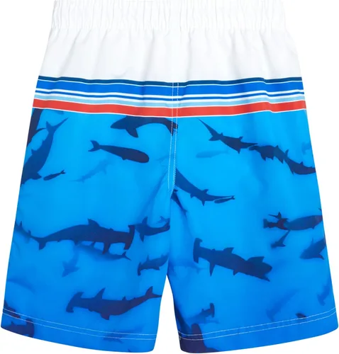 Vista 6 de Conjunto de natación para niños Conjunto de natación para niños UPF 50+ Rash Guard manga larga camiseta de natación corto traje de baño (4-14)