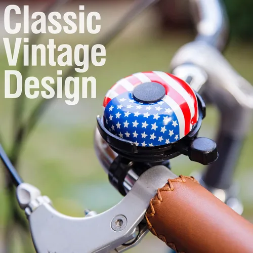 Vista 7 de MARQUE Campana de Bicicleta para Adultos y Niños – Bonito, Fuerte y Claro Sonido de Timbre de Bicicleta – Accesorios Esenciales para Bicicleta