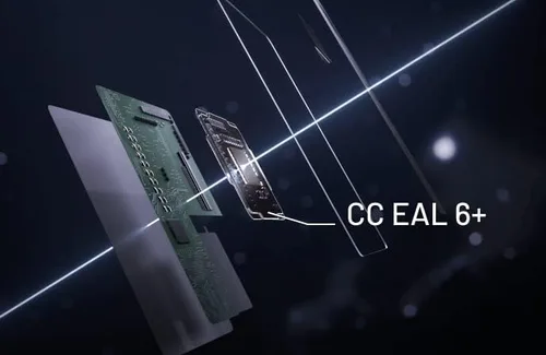 Vista 7 de Pro - Cartera Crypto Hardware Tamaño de tarjeta de crédito, seguridad EAL6+, conectividad Bluetooth