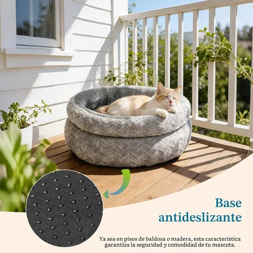 Vista 5 de Cama para gatos de doble capa