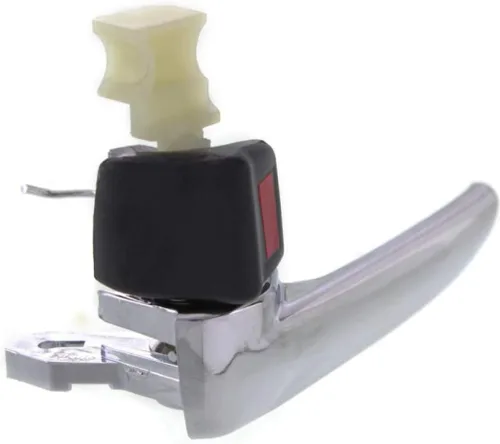 Vista 3 de Para Mazda 6 2003-2008 Manija de puerta interior delantera, lado del conductor, palanca cromada Con botón de bloqueo de puerta Recorte: todos