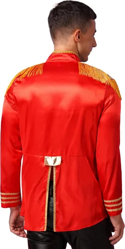 Vista 2 de Chaqueta de pimienta SGT para hombre y adulto, estrella de la música hippie de los años 60, Halloween, Navidad, SGT