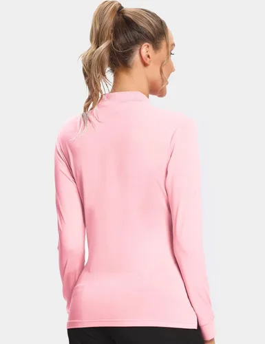 Vista 5 de Hiverlay Polo Shirts for Women Golf Shirts UPF 50 Long Sleeve Shirt Collared
