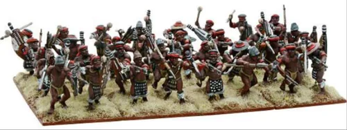 Vista 2 de Polvo negro anglo-zulú guerra Natal nativo contingente regimiento militar mesa superior Wargaming plástico modelo kit 302014602