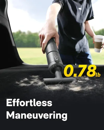 Vista 7 de HOTO Aspiradora de Mano Inalámbrica para Automóvil, Mini Aspiradora Portátil 4 en 1 con Succión Fuerte de 20000Pa, Soplador Desempolvador Eléctrico