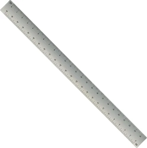 Vista 3 de ALVIN Escala triangular de ingeniero de aluminio de 12 pulgadas, modelo HC12E, regla multiusos hueca para planificación de dibujo, diseño