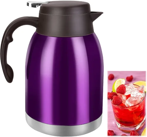 Vista 10 de 54oz Thermal Coffee Carafe, Stainless Steel Insulated Vacuum Coffee Carafes Bronce