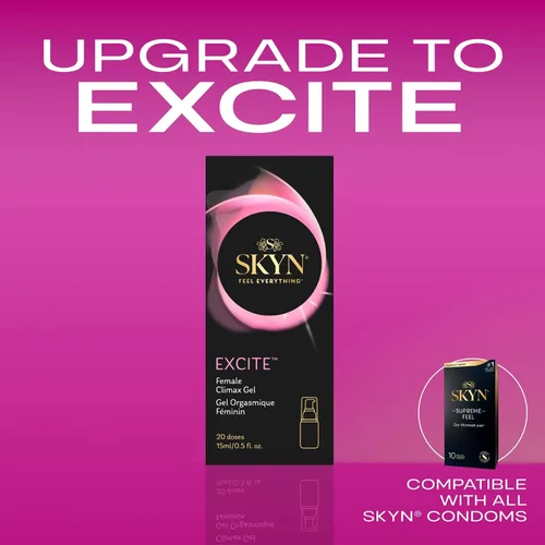 Vista 5 de SKYN EXCITE - Gel estimulante sexual femenino, 0.5 onzas