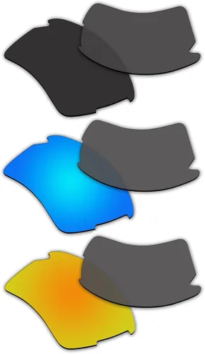Vista 3 de 3par de lentes polarizadas para Oakley Flak 20XLGafas de sol de repuesto Pack P18