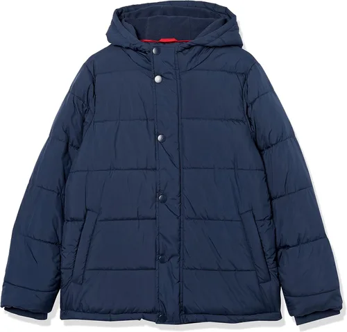 Vista 7 de Tienda Essentials Mens Heavyweight Hooded Puffer Coat