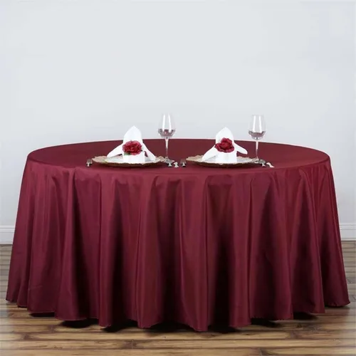 Vista 134 de Efavormart - Mantel cuadrado de lino de poliéster sin costuras, 54 x 54 pulgadas, color beige, para banquetes de boda, fiesta, restaurante