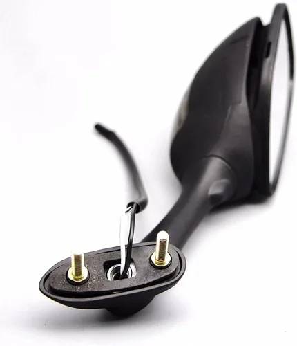 Vista 6 de MZS Espejos de señal de giro para motocicleta con luz integrada vista trasera lateral negro compatible con GSXR600 GSXR750 GSXR 600 750 06-18