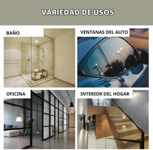 Vista 4 de VViViD 12 Mil vinilo transparente inastillable, película de seguridad para ventana