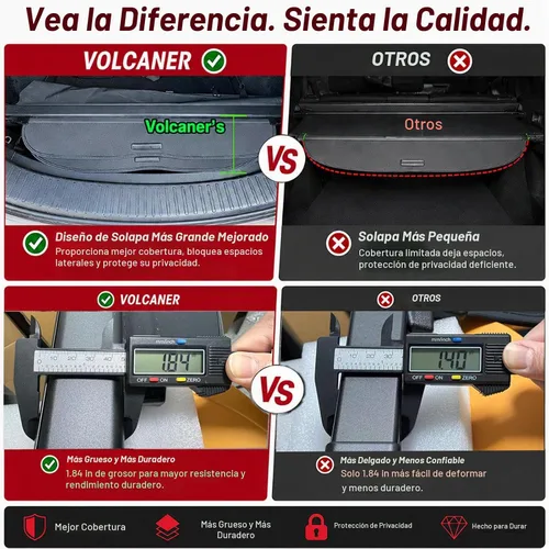 Vista 5 de Cubierta de carga para accesorios Honda CRV 2026 2023-2025