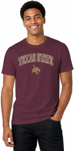 Vista 54 de Campus Colors NCAA - Camiseta de algodón para adulto, unisex, para el día del juego Azul marino
