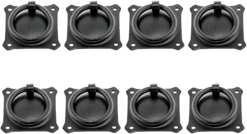 Vista 65 de Renovators Supply Manufacturing Manijas de Gabinete de 3 pulgadas de Hierro Forjado Negro Tiradores de Cajón Manijas Antiguas de Gabinete de Cocina