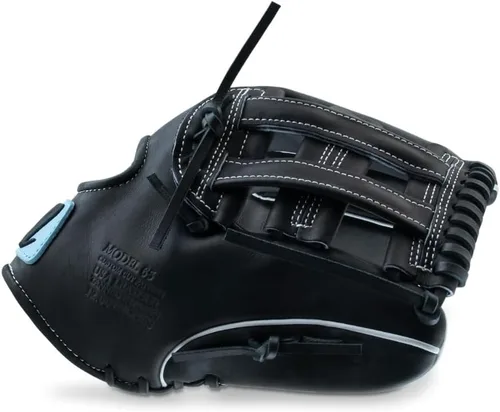 Vista 2 de MARUCCI Serie de guantes de béisbol Cypress Series 12.00" - NEGRO/AZUL COLUMBIA