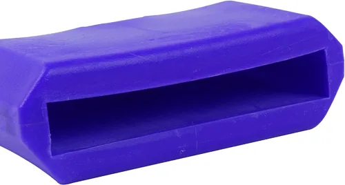 Vista 6 de Yibuy Bloque plástico azul del atasco de la percusión del bloque de los instrumentos de la percusión