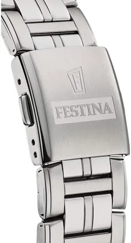 Vista 2 de Festina Mens Quartz Watch with Stainless Steel Strap Silver 25 Model F204454