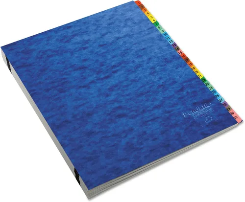Vista 4 de Pendaflex Archivo de escritorio expandible, pestañas diarias laminadas, tamaño carta, azul marino, cada uno (DDF4-OX)