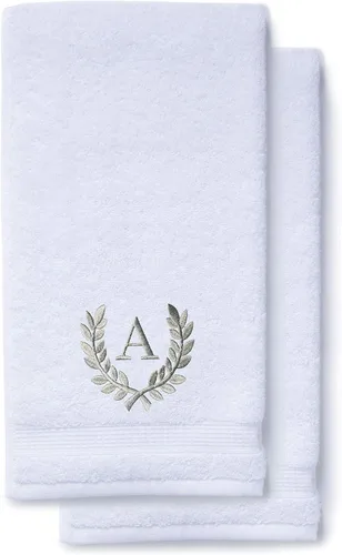 Vista 167 de Toallas de mano decorativas y con monograma para baño, cocina, maquillaje Regalo personalizado para boda-nupcial Toalla turca de lujo