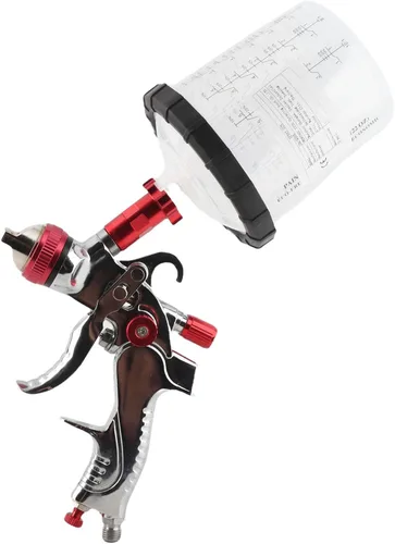 Vista 6 de Ymiko Pistola de Pintar Carros, kit de pulverización de pintura de boquilla para pistola de pintura de coche, pistola automotriz para Pintar Carros