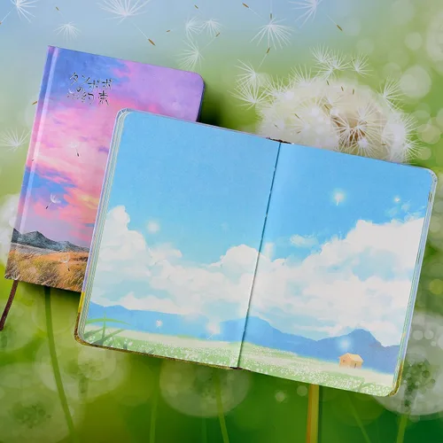Vista 6 de Asten - Diario en Blanco Colorido, Cuaderno de Diario para Escribir para Mujeres, Cuaderno Personal de Tapa Dura para Escribir para Mujeres, Diario