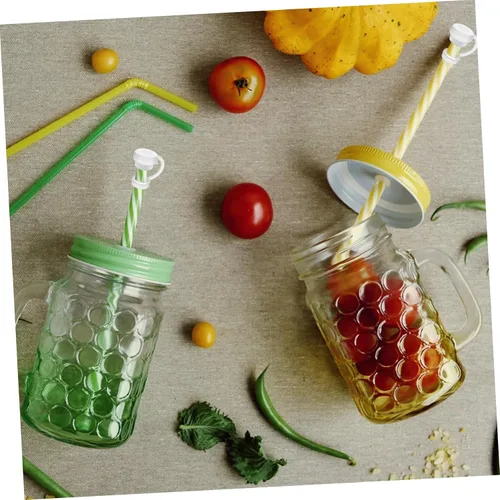Vista 5 de Juego de 12 tapones de silicona para derrames con tapas de pajilla, cepillos de limpieza compatibles con Stanley Cup de grado alimenticio a prueba