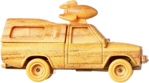 Vista 2 de Hot Wheels Retro Entertainment Collection Pizza Planet Truck Vehículo a escala 1:64 de Blockbuster Movies, TV y videojuegos, réplicas icónicas