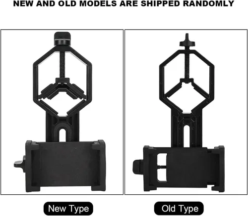 Vista 9 de Adaptador universal para teléfono celular, compatible con telescopio monocular binocular y microscopio para moto, etc. Registra la naturaleza